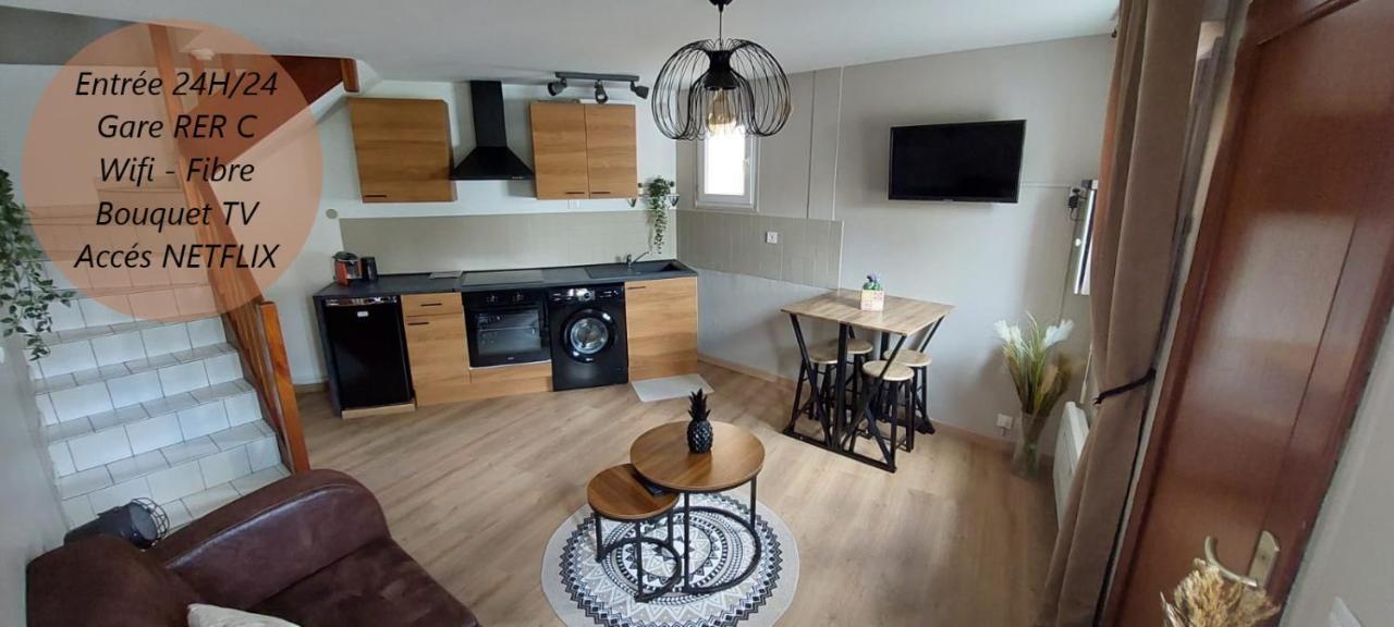 NOUVEAU : Rustik'House - À 2 pas de la Gare RER C Breuillet (Essonne) Exterior foto
